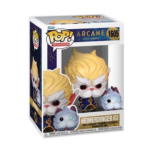 Arcane: Heimerdinger with Poro League of Legends Funko Pop! Vinyl Figure