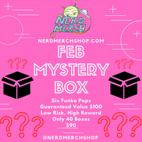 February Mystery Box Funko Pops! 2024