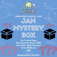 January Mystery Box Funko Pops! 2024