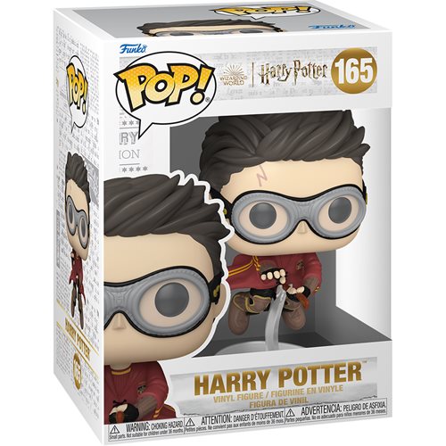 Harry Potter and the Prisoner of Azkaban Harry Potter with Broom (Quidditch) Funko Pop! Vinyl Figure #165