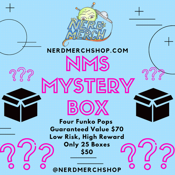 Nerd Merch Mystery Box Funko Pops! 7.30