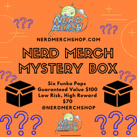 Nerd Merch Mystery Box Funko Pops! 1.14