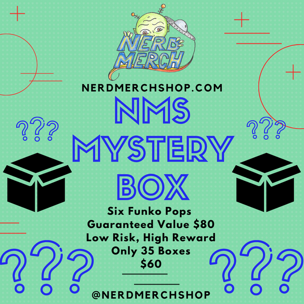 Nerd Merch Mystery Box Funko Pop  9.17