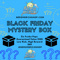 Nerd Merch Black Friday Mystery Box Funko Pops! 11.26
