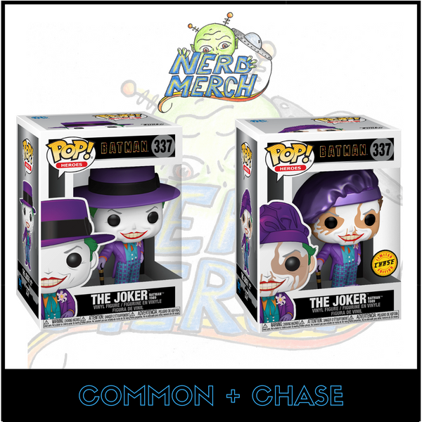 The Joker 1989 Common + Chase Funko Bundle