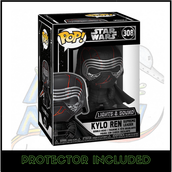 POP StarWars: Kylo Ren Light and Sounds Funko Pop