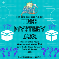 Trio Mystery Box Funko Pops! 3.18