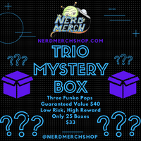 Trio Mystery Box Funko Pops! 1.23